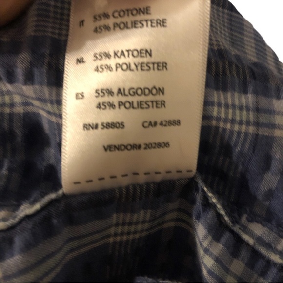 Oak Hill Cool & Dry Button Up Short Sleeved Pockets Roomy Side Vents Casual 6XL - Picture 9 of 10